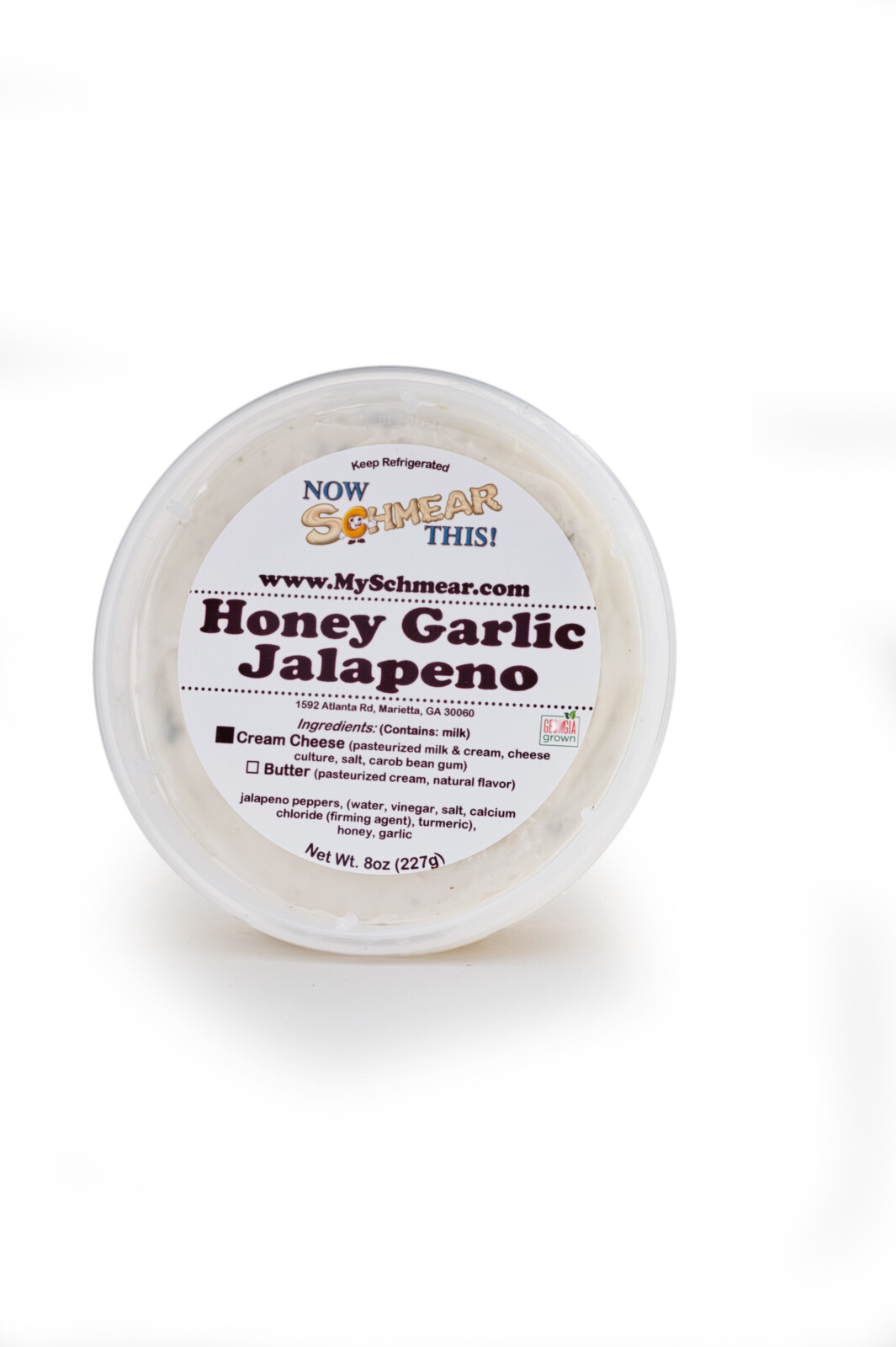 Now Schmear This! Honey Garlic Jalapeno Cream Cheese