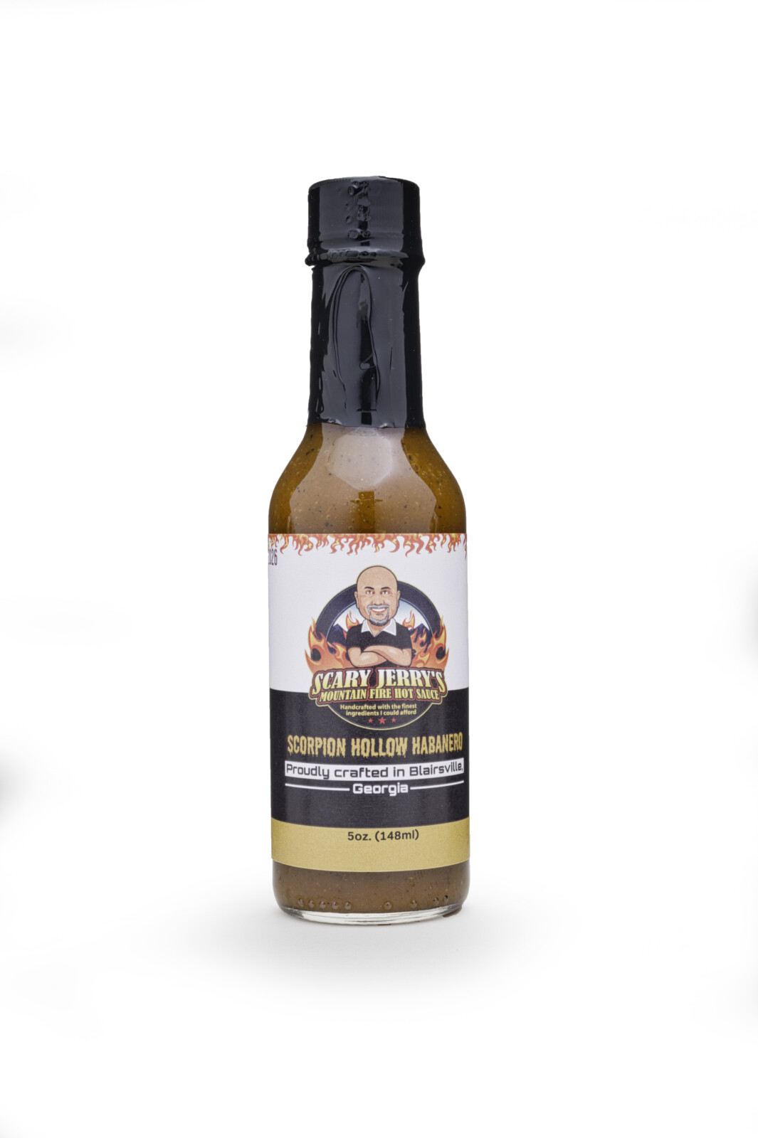 Scorpion Hollow Habanero, Scary Jerry's Mountain Fire Hot Sauce