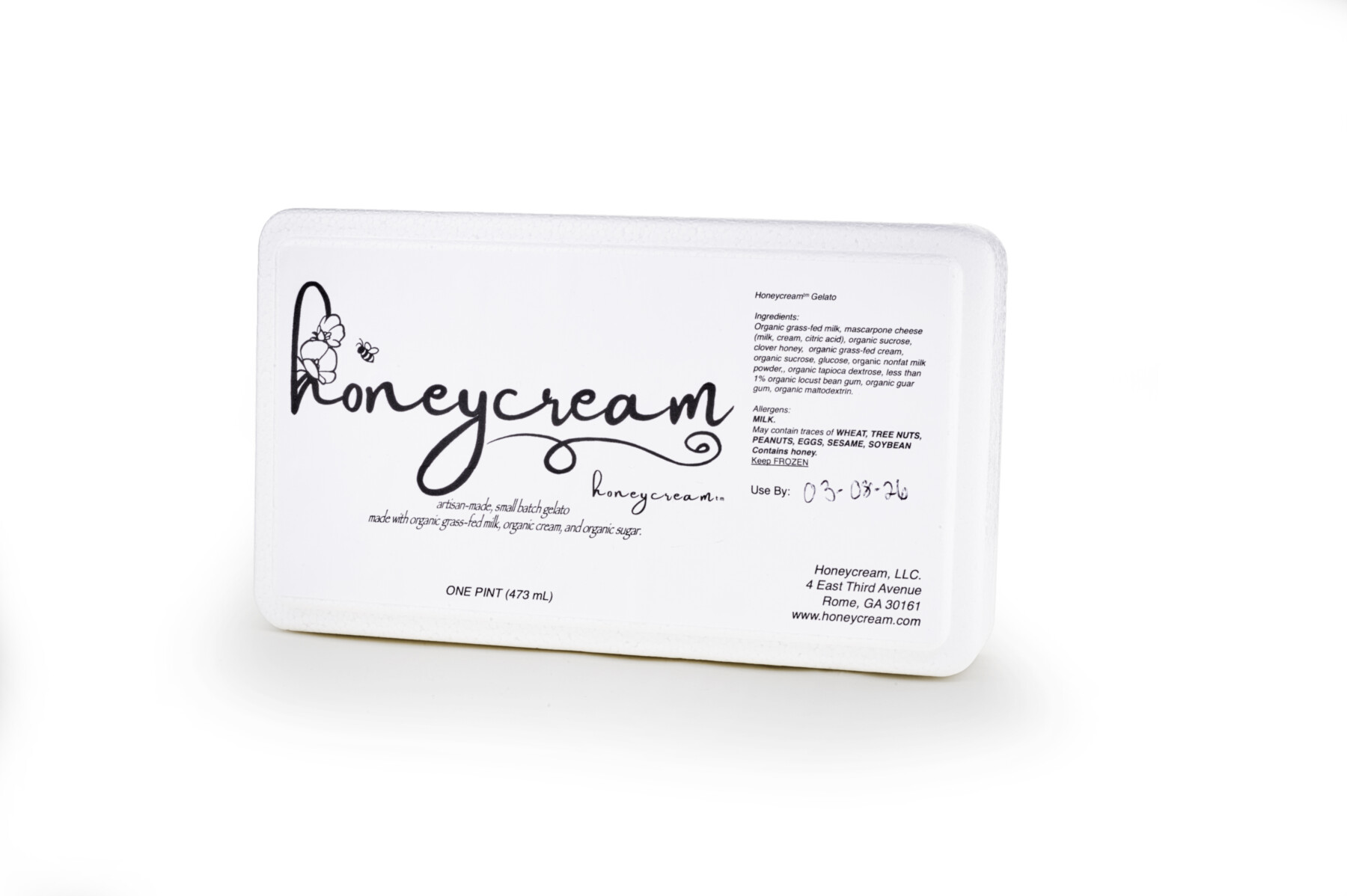 Honeycream Gelato Honeycream