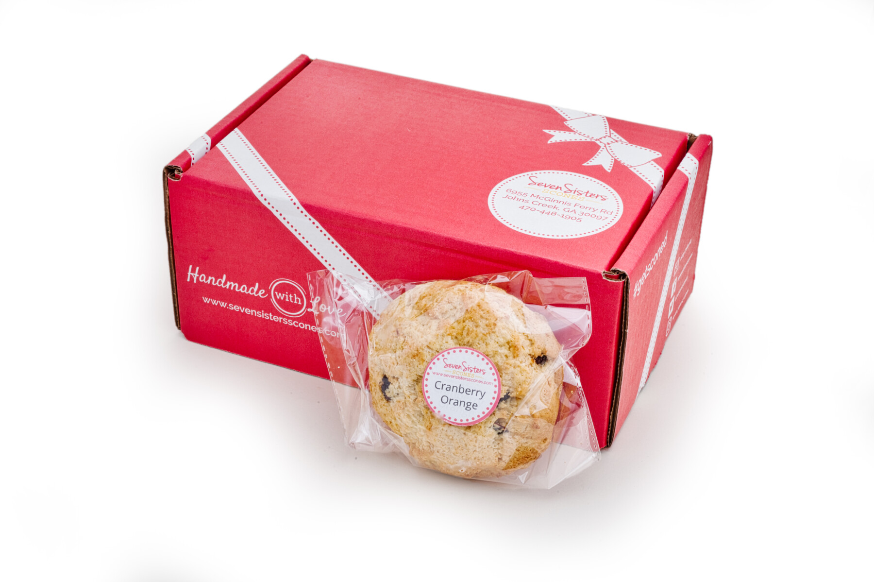 Cranberry Orange Scone, Seven Sisters Scones