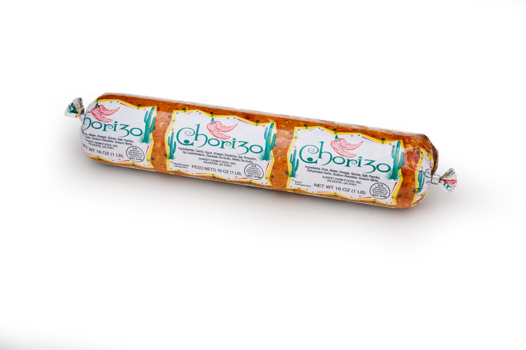 Chorizo, Sunset Farm Foods