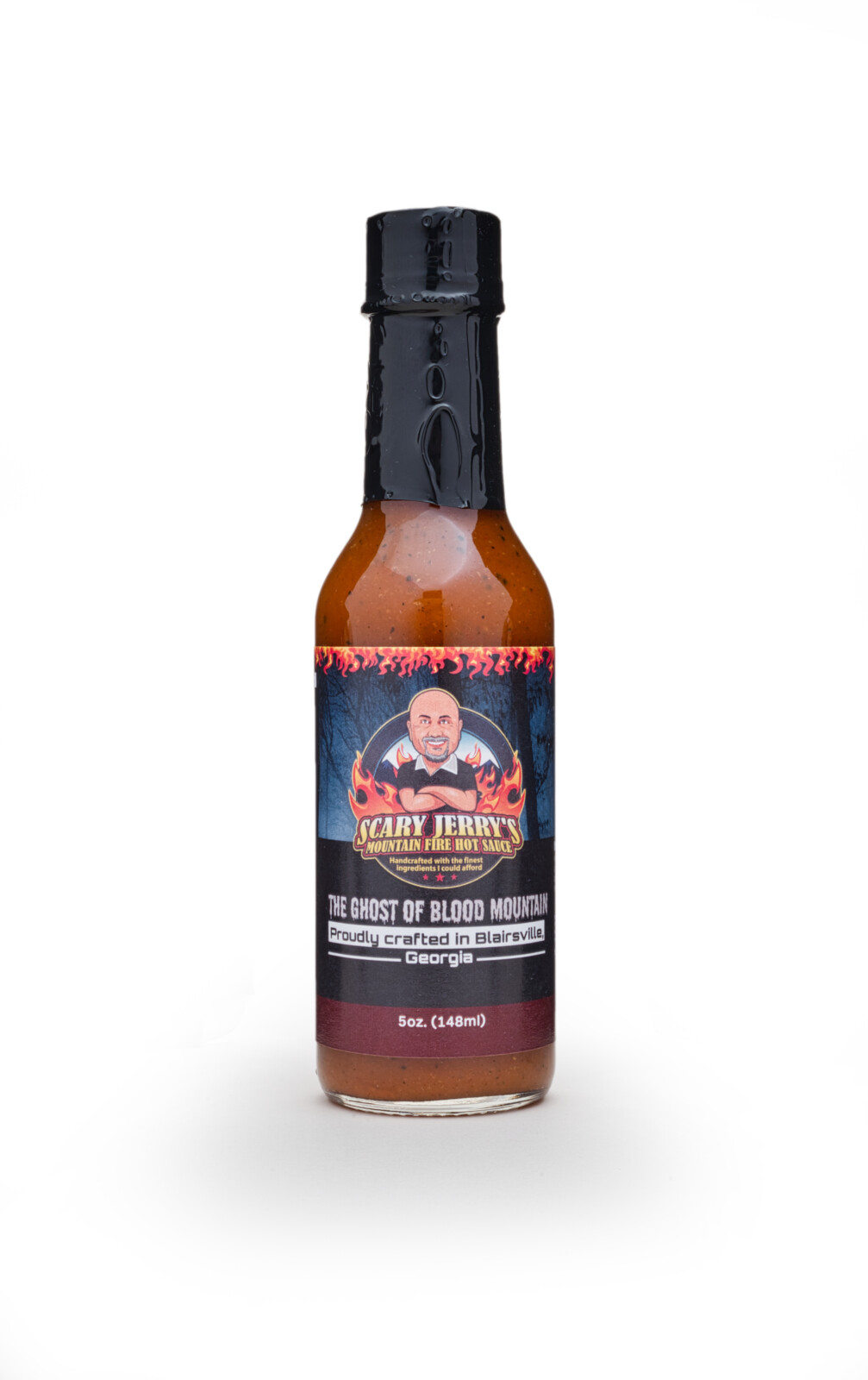 Ghost of Blood Mountain, Scary Jerry's Mountain Fire Hot Sauce