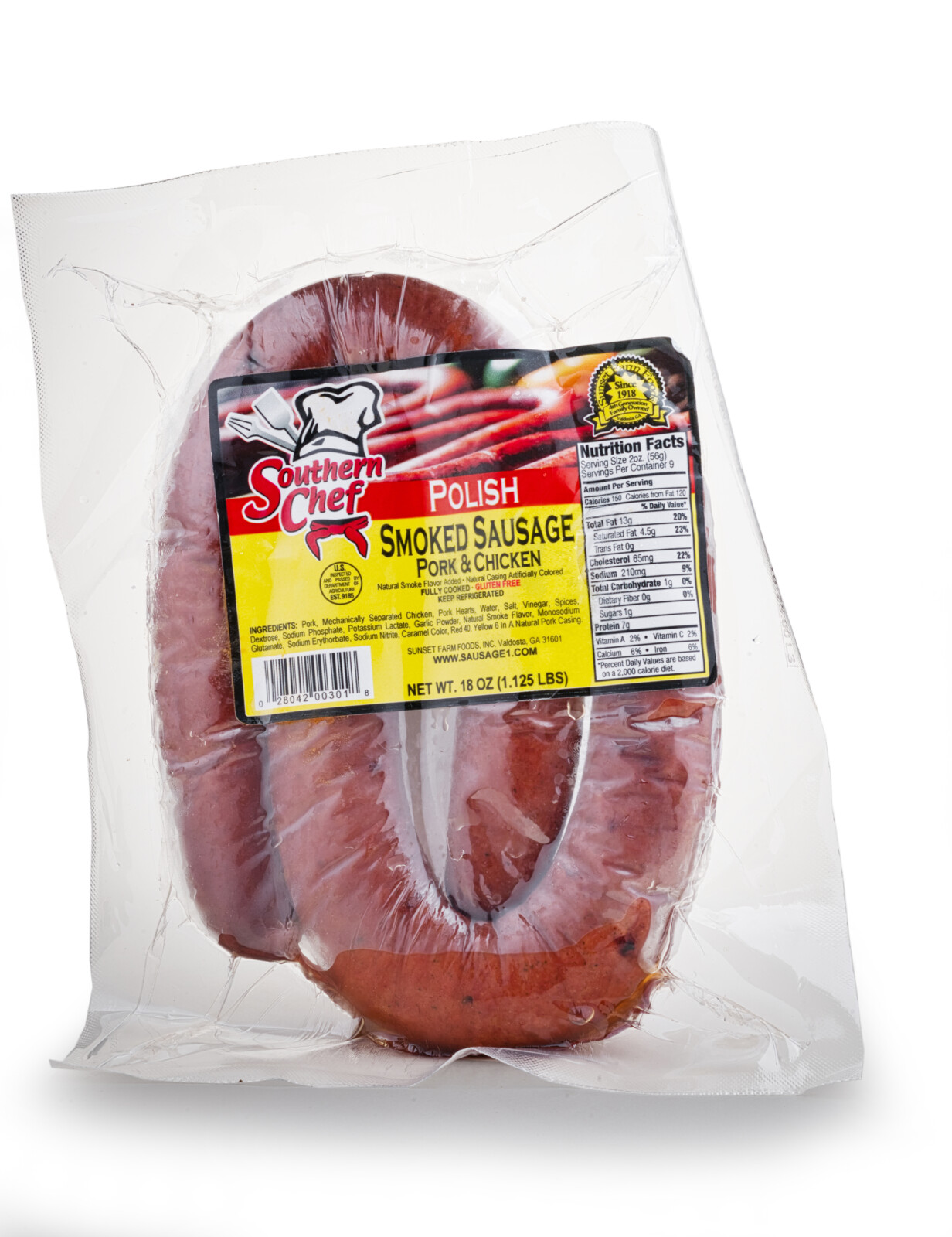 Southern Chef Polish, Sunset Farm Foods