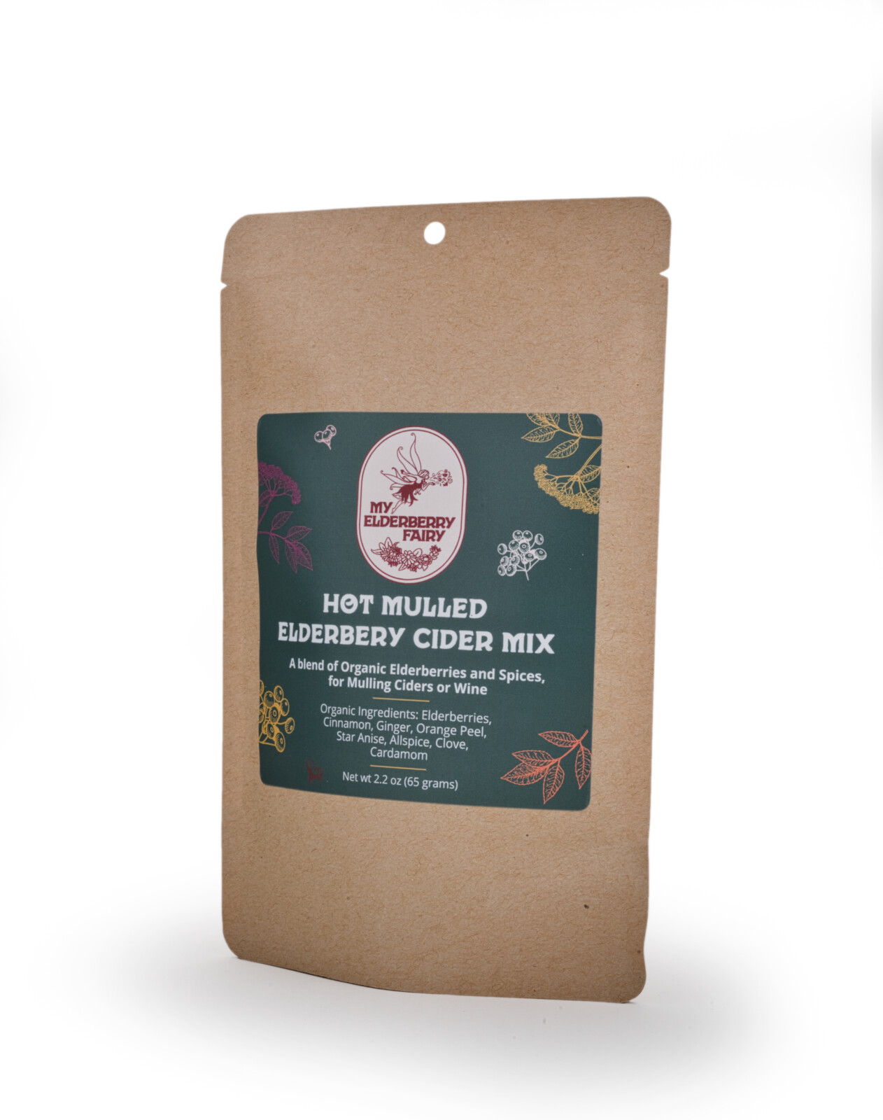 My Elderberry Fairy Hot Mulled Elderberry Cider Mix
